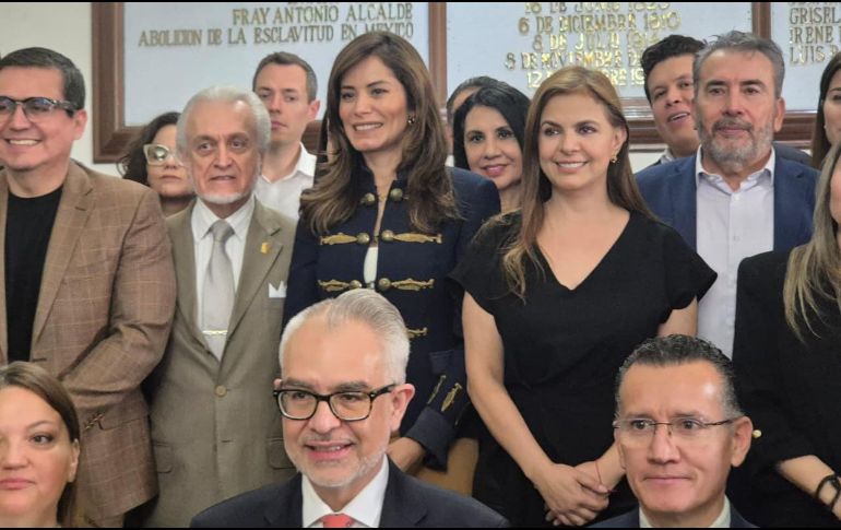 La presidenta municipal de Guadalajara, Verónica Delgadillo, destacó que se reducen las brechas de desigualdad con el valor de la educación. EL INFORMADOR/ M. Hernández