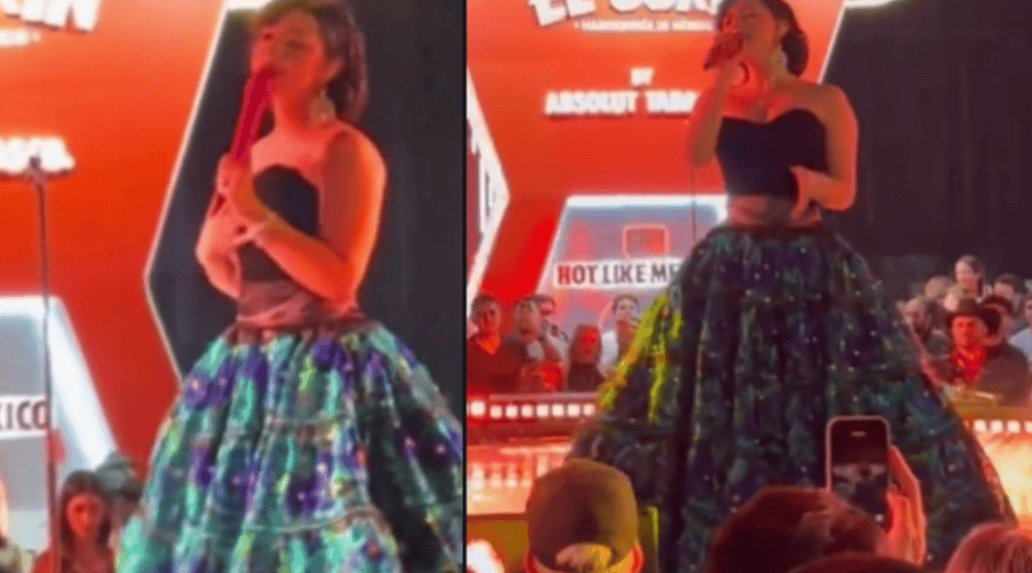 Ángela no ha hecho comentarios públicos sobre lo ocurrido ni ha promocionado el evento en sus redes sociales, manteniendo una postura discreta frente a las críticas. TIKTOK/@variedades22a