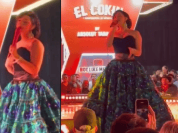 Ángela no ha hecho comentarios públicos sobre lo ocurrido ni ha promocionado el evento en sus redes sociales, manteniendo una postura discreta frente a las críticas. TIKTOK/@variedades22a