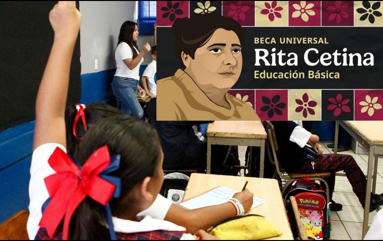La información oficial señala que los apoyos de las Becas Rita Cetina y Benito Juárez se distribuyen a lo largo de 10 meses del año. ESPECIAL / EL INFORMADOR y CANVA