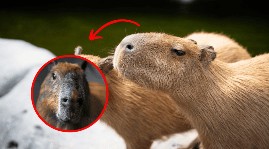 Especialistas indicaron que, aunque el capibara ha mostrado signos de mejoría, su estado sigue delicado. CANVA/AFP