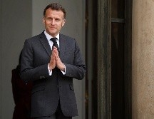 Emmanuel Macron también conversó con el presidente de Israel, Isaac Herzog, sobre la situación en Medio Oriente. EFE/Y. Valat