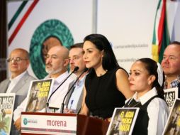 La diputada planteó la necesidad de conformar una mesa técnica interinstitucional que permita identificar las causas de la contaminación y el desabasto. CORTESÍA.