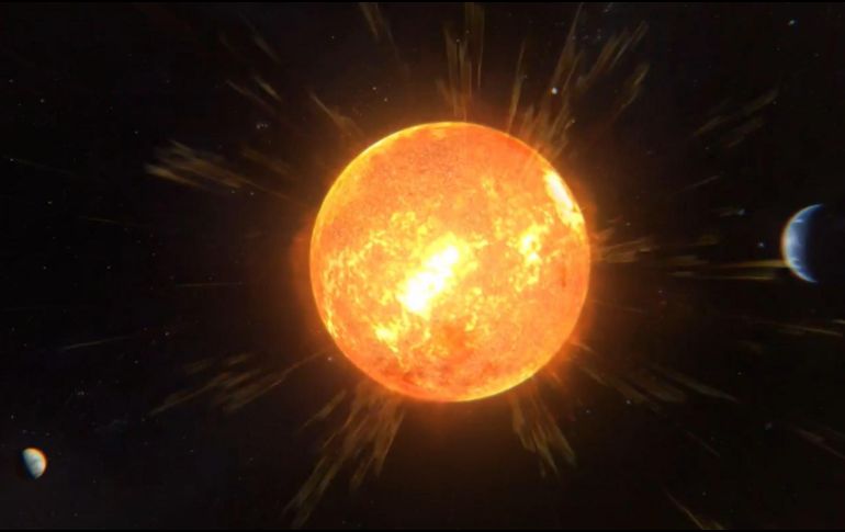 Este tipo de evento natural se origina a partir de erupciones en la superficie del Sol, conocidas como eyecciones de masa coronal. X/@NASASun