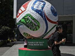 La Copa del Mundo arrancará el 11 de junio en el Estadio Azteca de la Ciudad de México. AFP/ Y. CORTEZ.