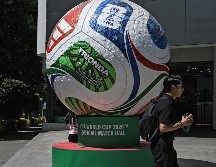 La Copa del Mundo arrancará el 11 de junio en el Estadio Azteca de la Ciudad de México. AFP/ Y. CORTEZ.