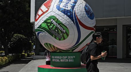 La Copa del Mundo arrancará el 11 de junio en el Estadio Azteca de la Ciudad de México. AFP/ Y. CORTEZ.