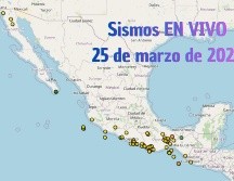 EN VIVO | Sismos en México | Miércoles 25 de marzo. ESPECIAL / SSN