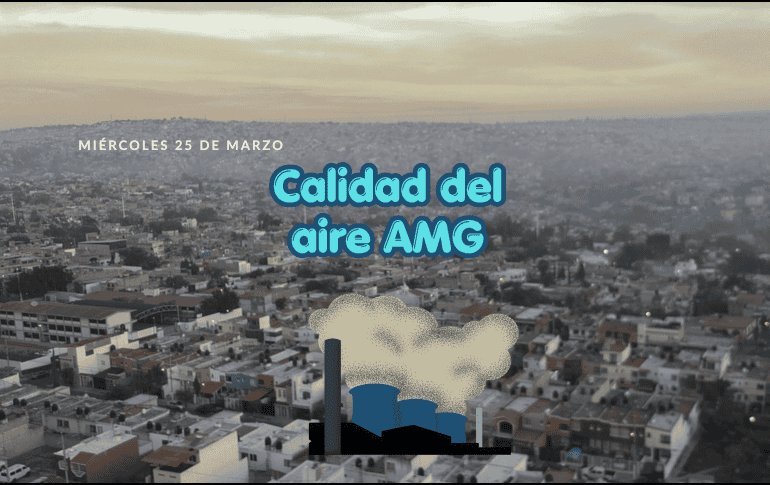 Este miércoles 25 de marzo, SEMADET registra mala calidad de aire en Santa Fe con 84 puntos IMECA. EL INFORMADOR / ARCHIVO