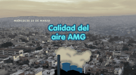 Este miércoles 25 de marzo, SEMADET registra mala calidad de aire en Santa Fe con 84 puntos IMECA. EL INFORMADOR / ARCHIVO