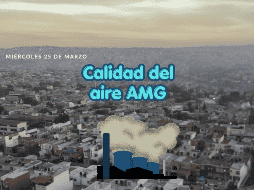 Este miércoles 25 de marzo, SEMADET registra mala calidad de aire en Santa Fe con 84 puntos IMECA. EL INFORMADOR / ARCHIVO