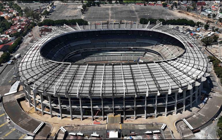 El Estadio Azteca, ahora llamado Banorte, renovado y con poco menos de 90 mil voces listas para rugir, volverá a colocarse en los ojos del planeta durante junio, cuando reciba por tercera ocasión una inauguración de la Copa del Mundo de la FIFA. SUN/ ARCHIVO