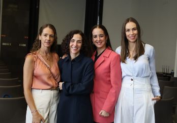 Aldara Alonso, Vanessa Coppel, Alejandra Morales y Gabriela Moreno. GENTE BIEN JALISCO / Revista del 27 de marzo 2026