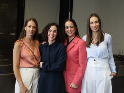 Aldara Alonso, Vanessa Coppel, Alejandra Morales y Gabriela Moreno. GENTE BIEN JALISCO / Revista del 27 de marzo 2026