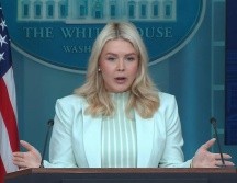 La portavoz Karoline Leavitt afirmó que el diálogo entre Estados Unidos e Irán no se ha detenido y sigue avanzando. EFE/ CASA BLANCA