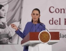 Sheimbaum participó en la 82 Asamblea Anual de la Cámara de la Industria de la Transformación (Caintra), Nuevo León, celebrada en la capital del estado al norte de México. SUN / C. Mejía