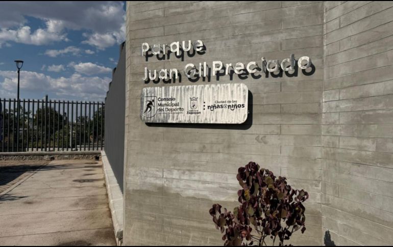 El nuevo Parque Juan Gil Preciado representó una inversión de 38 millones de pesos. ESPECIAL