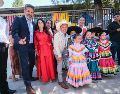 En la visita al Jardín de Niños "Agustín Yáñez", el mandatario estatal, Pablo Lemus, resaltó que en Yahualica de González Gallo se invierten 23 millones de pesos en la remodelación de tres planteles educativos. CORTESÍA