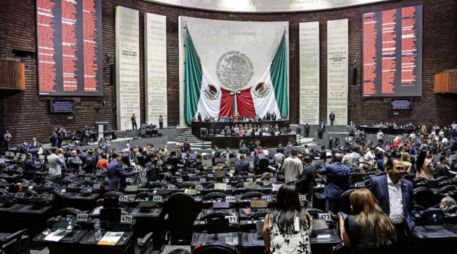 Después de seis horas y media, sin que ninguna reserva fuera aceptada por Morena, se emitieron 363 votos a favor y 64 en contra y 25 abstenciones.