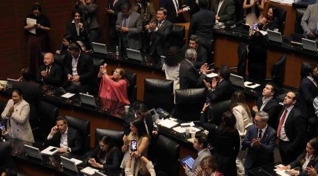 En lo general, la reforma contó con 87 votos a favor y 41 en contra. SUN/G. Pano