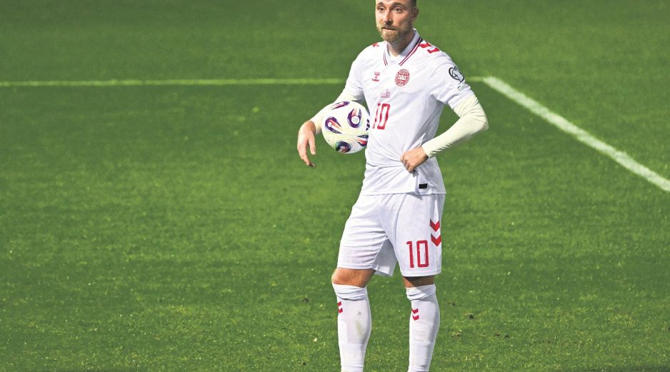 Christian Eriksen. Su experiencia será vital en una repesca sin margen de error. EFE
