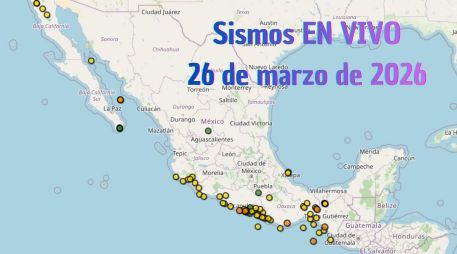 EN VIVO | Sismos en México | Jueves 26 de marzo. ESPECIAL / SSN
