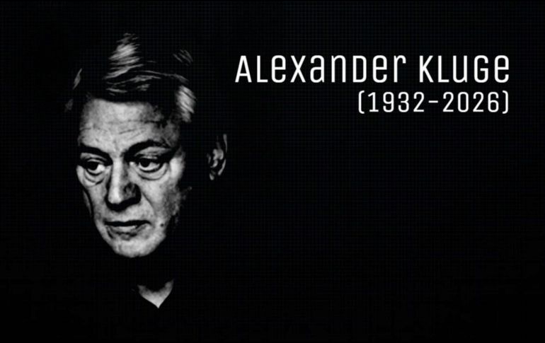 Este fue Alexander Kluge, uno de los fundadores del Nuevo Cine Alemán. ESPECIAL / MUBI