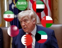 Los  países del Consejo de Cooperación del Golfo buscan ser parte de las negociaciones entre EU e Irán. EFE / EPA / WILL OLIVER / POOL