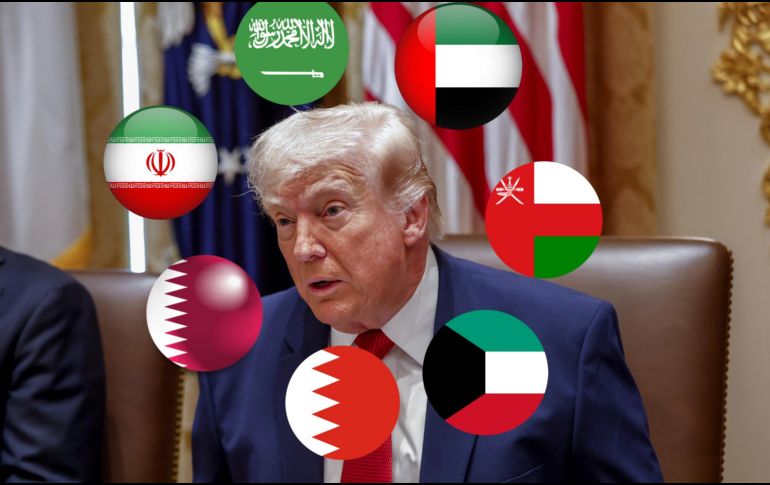 Los  países del Consejo de Cooperación del Golfo buscan ser parte de las negociaciones entre EU e Irán. EFE / EPA / WILL OLIVER / POOL