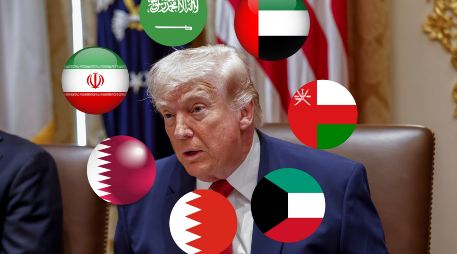 Los  países del Consejo de Cooperación del Golfo buscan ser parte de las negociaciones entre EU e Irán. EFE / EPA / WILL OLIVER / POOL