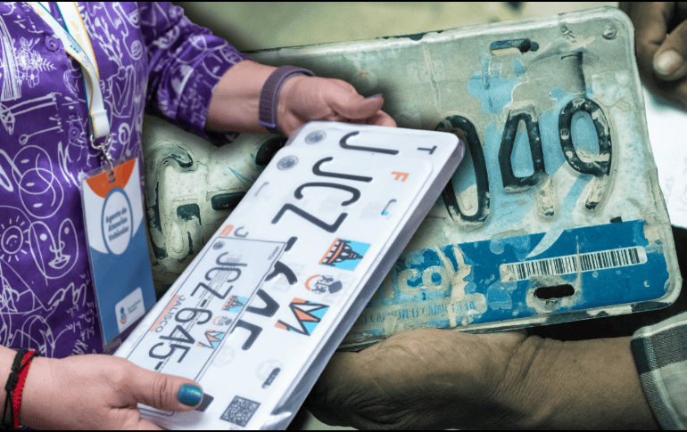 En estos últimos días de prórroga, el cambio de placas puede realizarse acudiendo a cualquier oficina recaudadora del estado. ESPECIAL/Gobierno de Jalisco