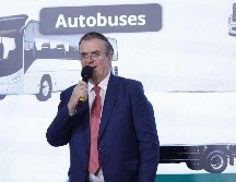 El presidente ejecutivo de la Asociación Nacional de Productores de Autobuses, Camiones y Tractocamiones reconoció los apoyos a la industria impulsado por el Gobierno de México. EFE / S. Gutiérrez