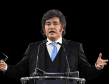 La declaración fue informada por la oficina del presidente argentino, Javier Milei. EFE/F. Villar