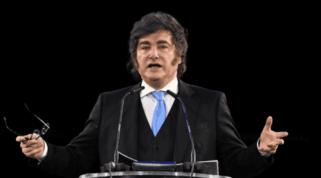 La declaración fue informada por la oficina del presidente argentino, Javier Milei. EFE/F. Villar