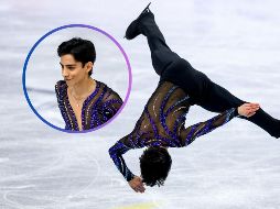 Donovan Carrillo clasificó para el programa libre que se celebra en Praga entre el 25 y el 28 de marzo, después de finalizar decimocuarto en el ejercicio corto. EFE / M. Divisek