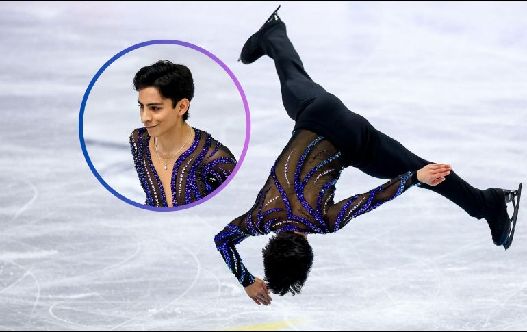 Donovan Carrillo clasificó para el programa libre que se celebra en Praga entre el 25 y el 28 de marzo, después de finalizar decimocuarto en el ejercicio corto. EFE / M. Divisek