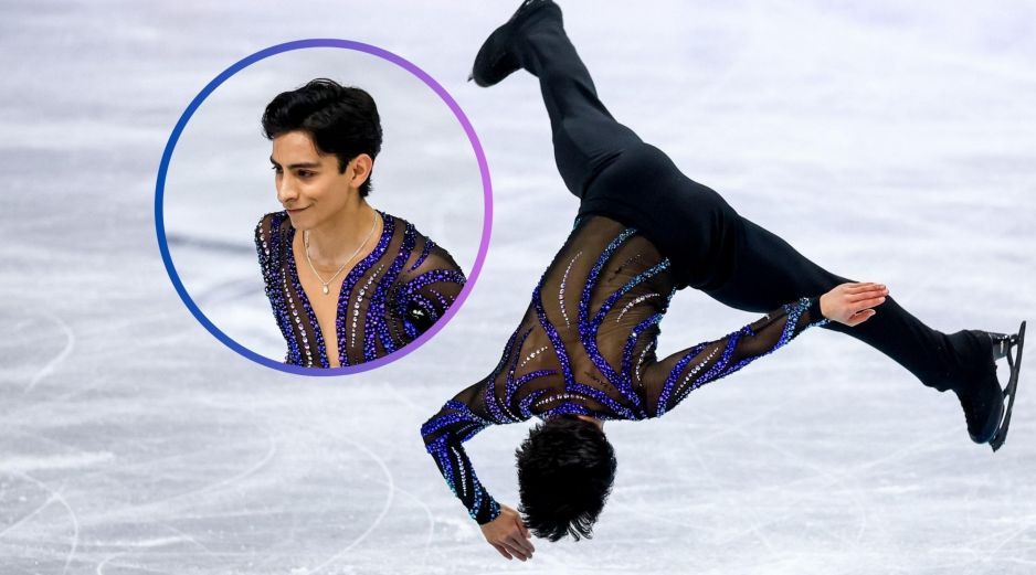 Donovan Carrillo clasificó para el programa libre que se celebra en Praga entre el 25 y el 28 de marzo, después de finalizar decimocuarto en el ejercicio corto. EFE / M. Divisek