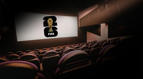 Aficionados podrán ver partidos del Mundial 2026 en salas de Cinépolis en México. ESPECIAL / CANVA Y FIFA