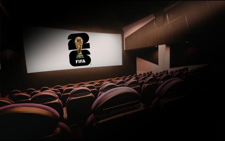 Aficionados podrán ver partidos del Mundial 2026 en salas de Cinépolis en México. ESPECIAL / CANVA Y FIFA