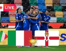 No te pierdas la cobertura más completa del repechaje de la UEFA EN VIVO con el partido de Italia vs Irlanda del Norte. EFE / ARCHIVO