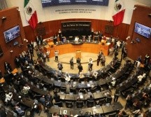 Este jueves, Sheinbaum reconoció que el Senado respaldó los cambios enfocados en disminuir gastos y beneficios excesivos. EFE/M. Guzmán