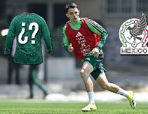 Fidalgo en los entrenamientos de la Selección Mexicana antes del enfrentamiento contra Portugal. IMAGO7 / ARCHIVO