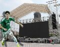 Aficionados del Tricolor podrán reunirse en el Zócalo para seguir el duelo ante Portugal en una pantalla de gran formato y con acceso totalmente gratuito. NOTIMEX/IMAGO7/ARCHIVO/ESPECIAL