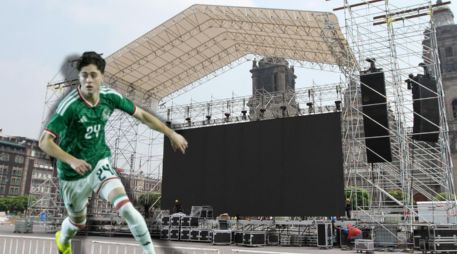 Aficionados del Tricolor podrán reunirse en el Zócalo para seguir el duelo ante Portugal en una pantalla de gran formato y con acceso totalmente gratuito. NOTIMEX/IMAGO7/ARCHIVO/ESPECIAL