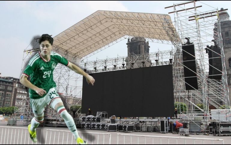 Aficionados del Tricolor podrán reunirse en el Zócalo para seguir el duelo ante Portugal en una pantalla de gran formato y con acceso totalmente gratuito. NOTIMEX/IMAGO7/ARCHIVO/ESPECIAL