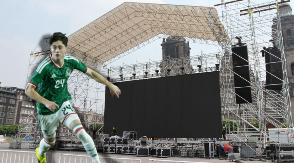 Aficionados del Tricolor podrán reunirse en el Zócalo para seguir el duelo ante Portugal en una pantalla de gran formato y con acceso totalmente gratuito. NOTIMEX/IMAGO7/ARCHIVO/ESPECIAL