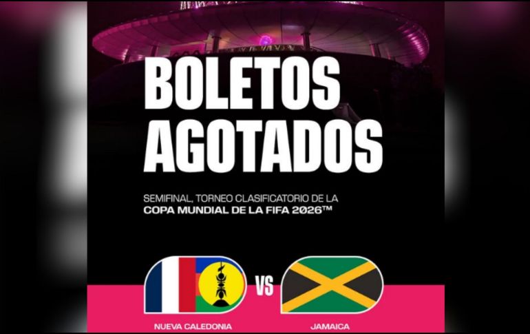 El Estadio AKRON lucirá lleno este jueves para el partido Nueva Caledonia vs Jamaica. INSTAGRAM / @gdl2026