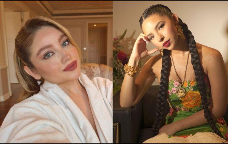 Karol Sevilla no tardó en reaccionar y respondió con humor al comentario que recibió por parte de Ángela Aguilar. INSTAGRAM/@angela_aguilar_/@karolsevillaofc/ESPECIAL