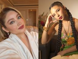 Karol Sevilla no tardó en reaccionar y respondió con humor al comentario que recibió por parte de Ángela Aguilar. INSTAGRAM/@angela_aguilar_/@karolsevillaofc/ESPECIAL