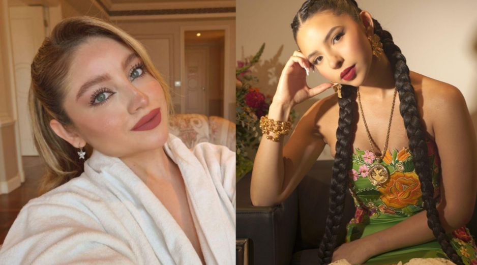 Karol Sevilla no tardó en reaccionar y respondió con humor al comentario que recibió por parte de Ángela Aguilar. INSTAGRAM/@angela_aguilar_/@karolsevillaofc/ESPECIAL